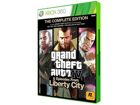 GTA IV - Complete Edition p/ Xbox 360 Rockstar - Jogos para Xbox 360 ...
