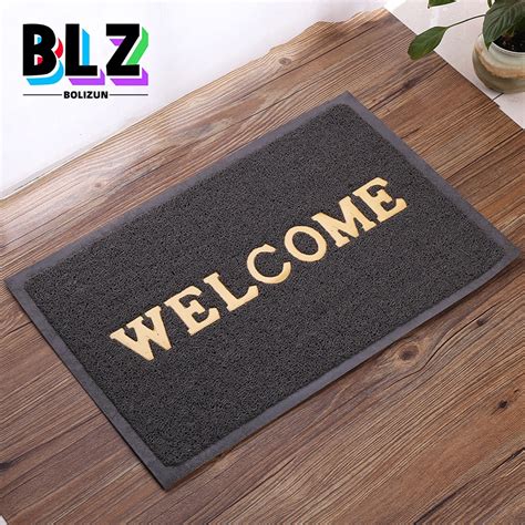 Jual Bolizun Keset Karpet Pvc Mie Bihun Motif Welcome Shopee Indonesia