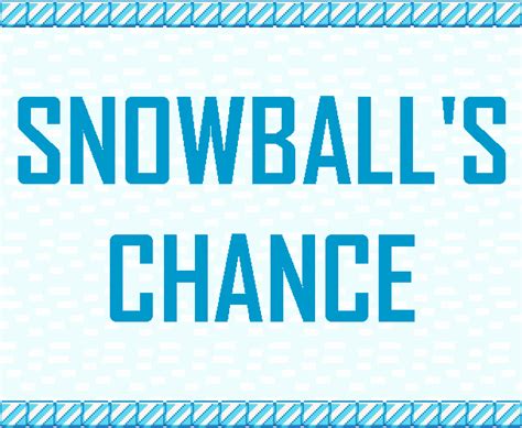 Snowballs Chance By Nightspore