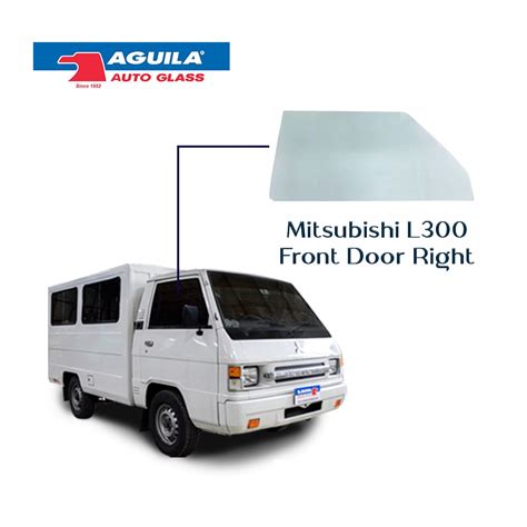 Door Glass Tempered for Mitsubishi L300 Van '79 - Front Door Right, Car ...