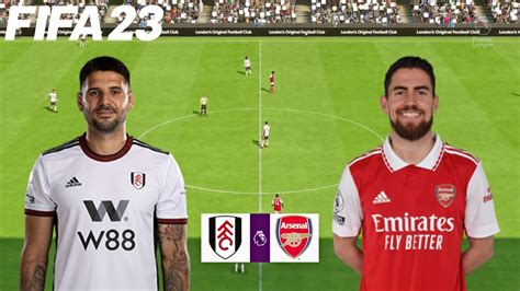 FIFA 23 Fulham Vs Arsenal English Premier League Match PS5