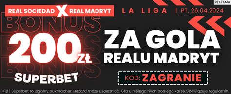 Kurs 100 00 Na Gola Realu Madryt W Meczu Z Realem Sociedad