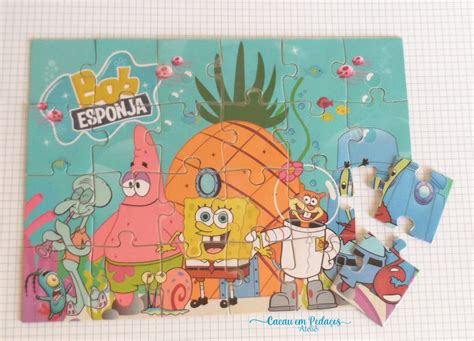Quebra Cabeça Bob Esponja - 9