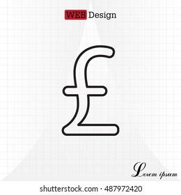 Sterling Sign Vector Design Website Stock Vector (Royalty Free) 688656322 | Shutterstock