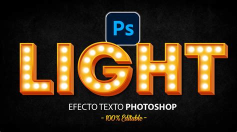 Como Hacer Efecto De Texto Marquesina 3d En Photoshop Gratis Y