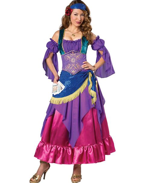 Costumes Reenactment Theater Bohemian Gypsy Esmeralda Renaissance