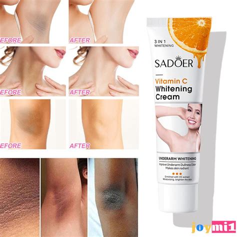 Crema Blanqueadora Para Blanquear Las Axilas Partes Privadas Axilas Bikini Crema