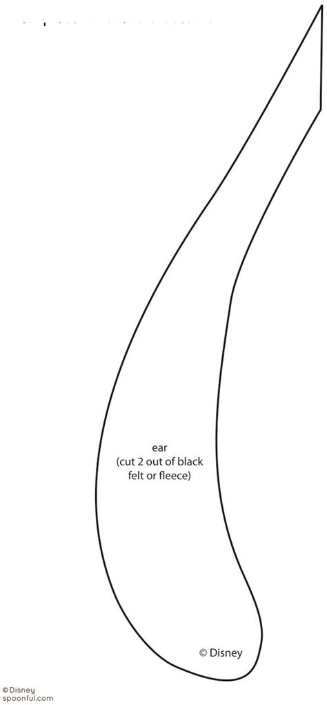 Printable Diy Disney Ears Template - Printable Word Searches
