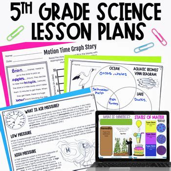 5th Grade Science Lesson