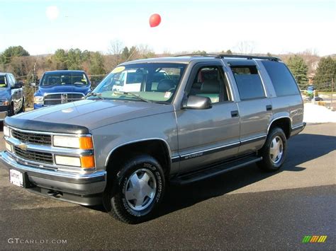 1999 Light Pewter Metallic Chevrolet Tahoe Lt 4x4 24144081 Gtcarlot