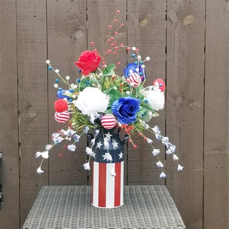 Patriotic Floral Centerpieces