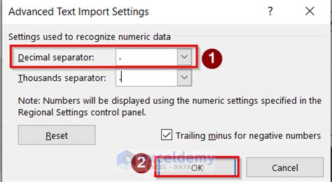 How To Change The Comma Separator In Excel 7 Easy Methods