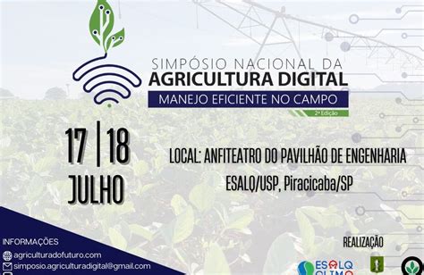 Simpósio Nacional de Agricultura Digital Agro Agenda