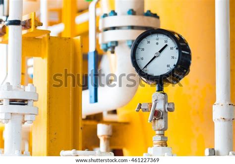 Closeup Pressure Gaugepressure Gauge Measuring Gas Stock Photo (Edit ...