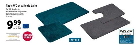 Promo Tapis Wc Et Salle De Bains Chez Lidl Icatalogue Fr