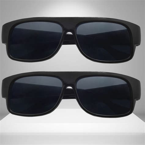 Eazy E Sunglasses Super Dark Lens Black Frame Og Gangster Cholo Style