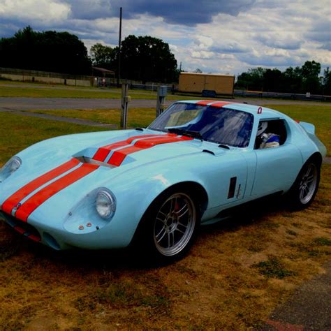 1965 Daytona Coupe kit car Shelby Daytona, Gulf Racing, Kit Cars, Rainy ...