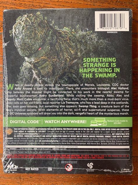 Swamp Thing The Complete Series Bluray Hobbies Toys Music