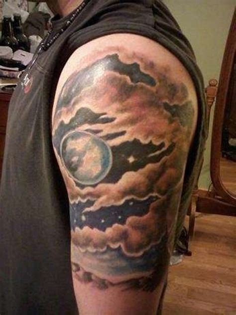 Watercolor Tattoos Moon Ideas Flawssy