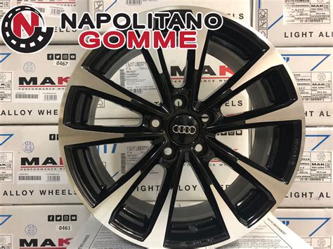 Cerchi Audi Mak Main A3 A4 A6 Q2 Q3 Tt 16 17 Pollici 5 Napolitano Gomme