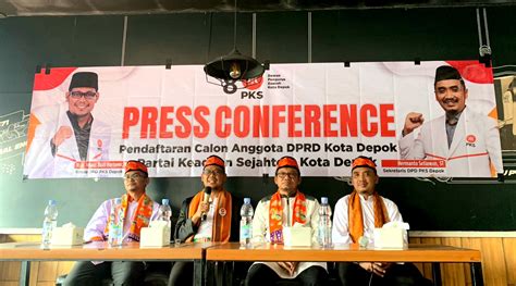 PKS Depok Resmi Daftarkan 50 Bacaleg Ke KPU 17 Di Antaranya Perempuan