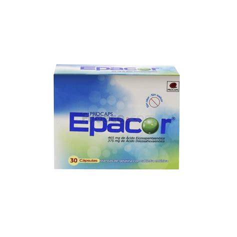 Epacor Caps 465Mg C 30 Suelta Fybeca