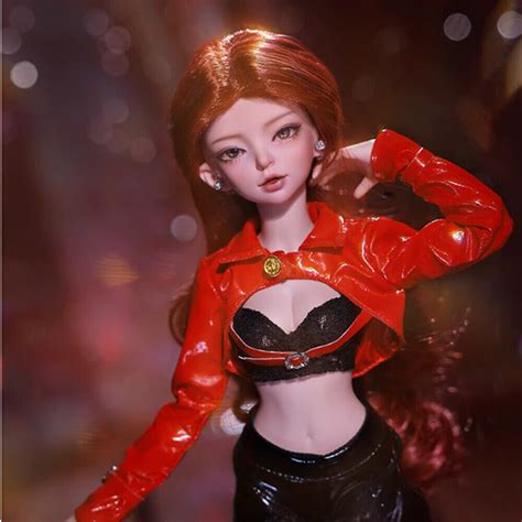 Resin Bjd Doll Sd Ball Joint Doll Sexy Punk Style Girl Female Gift