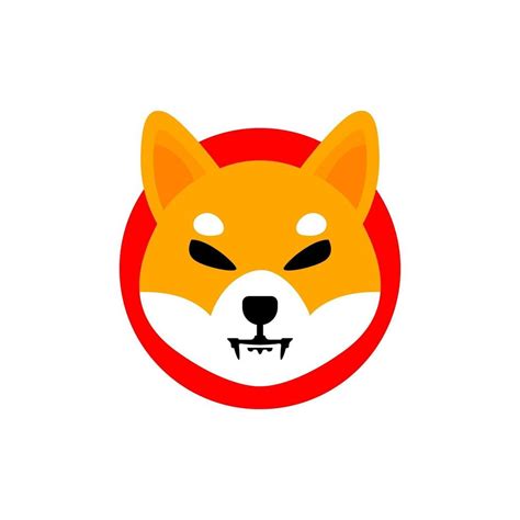 Shiba inu SHIB coin symbol vector 2433708 Vector Art at Vecteezy