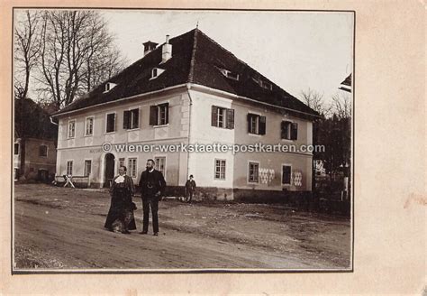 Fotokarte Maria Saal 1908 Wiener Werkstätte Postkarten