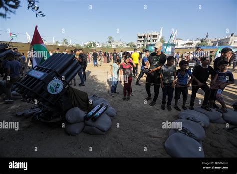 Luglio Gaza Palestina Luglio I Palestinesi