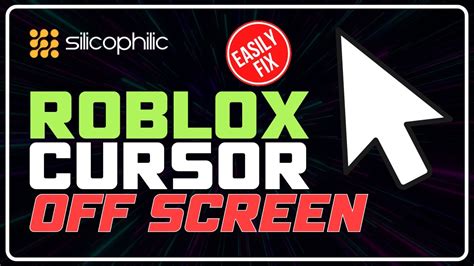 How To Fix Roblox Cursor Going Off Screen Fix Roblox Mouse Glitch [working Methods] Youtube