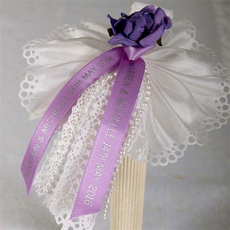 Personalised Ribbon Uk Wedding Favours