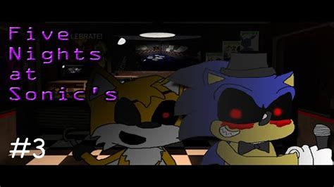 Five Nights At Sonics 3 Finale Beating Night 6 Youtube