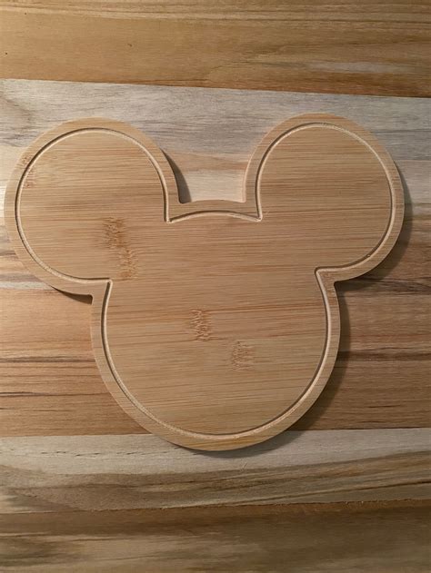 Mickey Cutting Board Mickey Charcuterie Board Disney Etsy