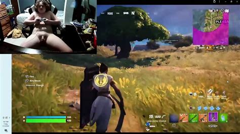 PLAYING FORTNITE NAKED PART 2