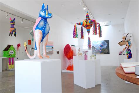 Install Shot of 1st Room Piñatas