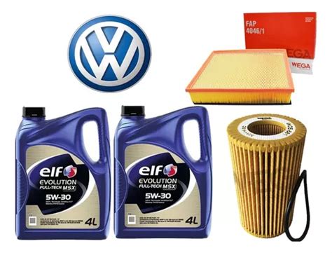 Kit Filtros Vw Amarok V Aceite Elf Msx W L