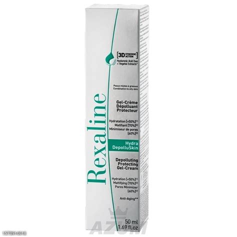 Rexaline Гель-крем 3D Hydra Depolluskin 50 мл купити від AZUM: ціна ...