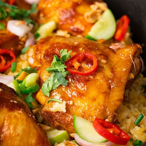 One Pan Satay Chicken And Rice Marions Kitchen Recipe In 2023