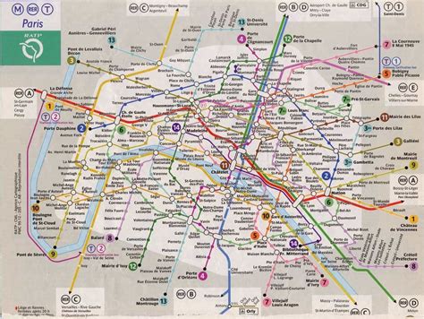 Historia Del Plano De Metro De París Geografía Infinita