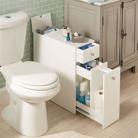 Slim Bath Cabinet Bathroom Storage Brylane Home