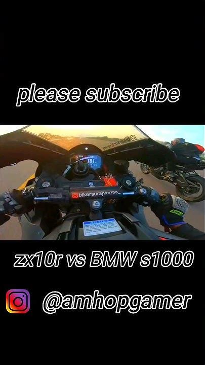 Ninja Zx10r Vs Bmw S1000rr Drag Race Shorts Viral Rajadc Hkonwheels