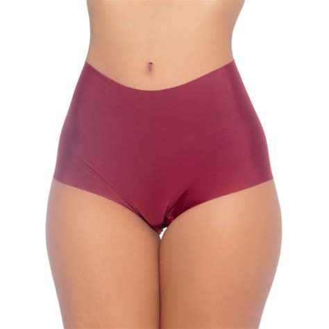Calcinha Sem Costura Não Marca na Roupa Lingerie Corte a Laser Moda Íntima Modelo Short Boxer