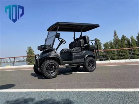 New Design 60V Pmsm System 5kw Strong Power 4 Seater Electric Golf Cart