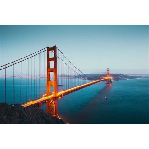 Ebern Designs Golden Gate Bridge Wrapped Canvas Photograph Wayfair