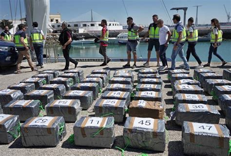 España Lidera La Incautación De Cocaína En Europa Politica El PaÍs