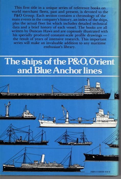 Merchant Fleets In Profile Vol 1 Ships Of The P O Orient Blue