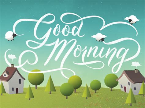 Good Morning By Belinda Kou On Dribbble