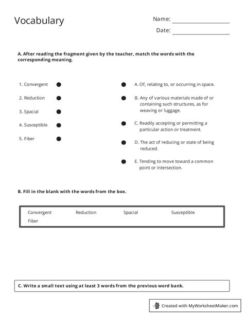 My Worksheet Maker - The Best Worksheet Maker