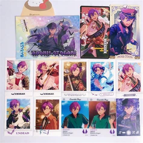 Wts Ensemble Stars Pasha Emoca Snapme Otogari Adonis Set Hobbies